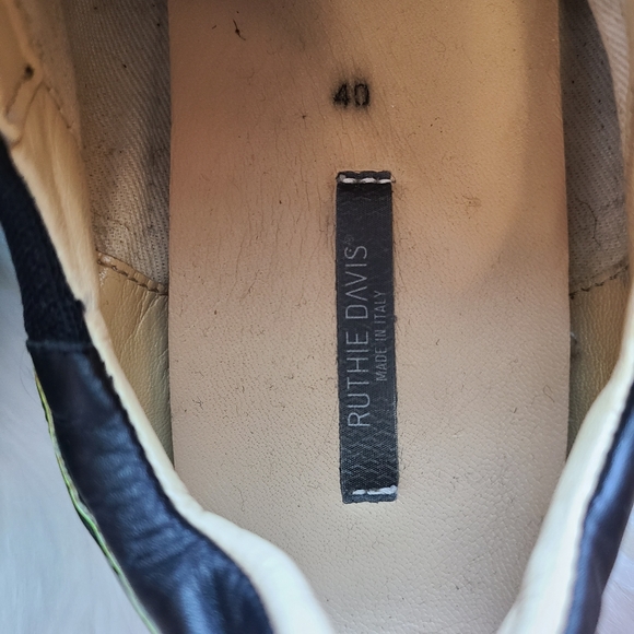 RUTHIE DAVIS sneakers spikes studs black green - Picture 7 of 8